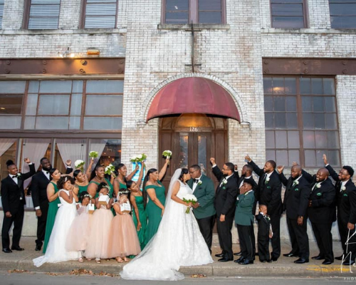 bride and groom 